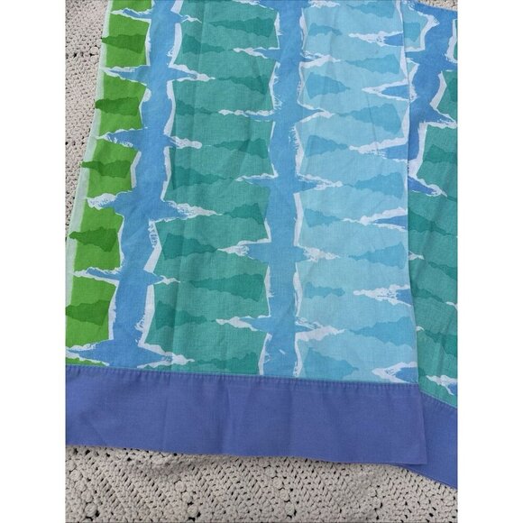 2 Cannon? Pillowcases Standard Cotton Blend Watercolor Print Percale Pair - Picture 1 of 5